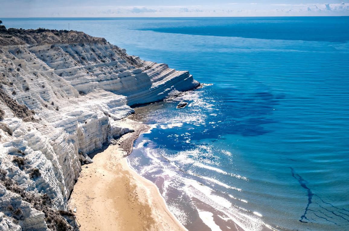 Scala dei Turchi (Ostküste Sizilien)
